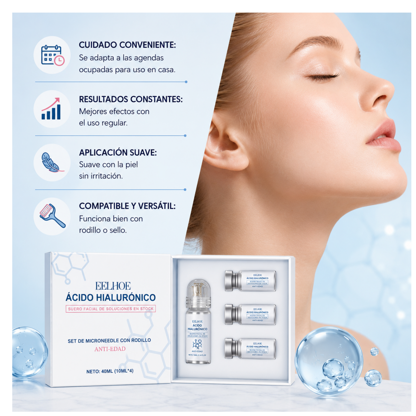 Kit Profesional de Microneedling Facial